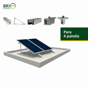 Kit Estrutura para Laje  para 4 painéis