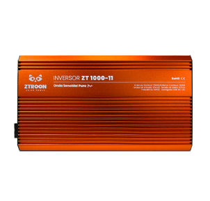 Inversor Off-Grid Senoidal ZT1000-11 12VCC - 127V