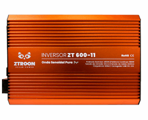 Inversor Off-Grid Senoidal ZT600-11 12vcc - 127v