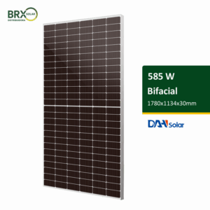 Painel 585 W Bifacial DAH SOLAR